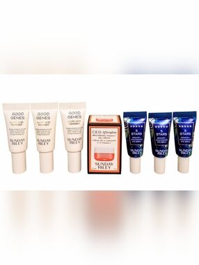Sunday Riley 7 Piece Mini Skincare Bundle